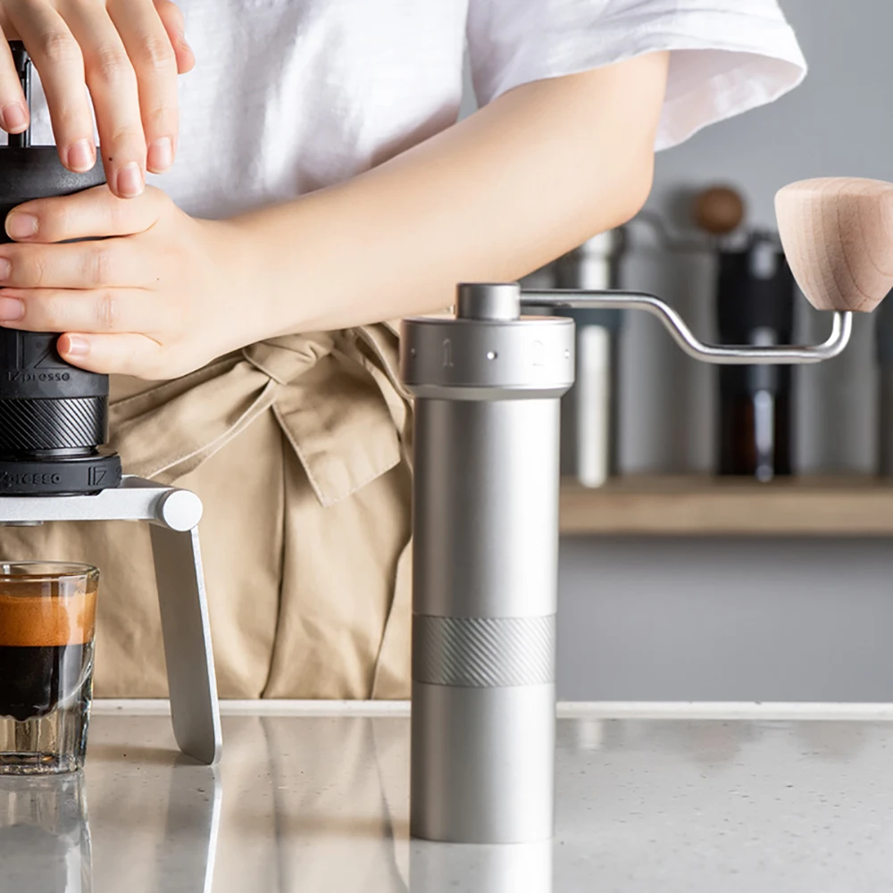 Ручная кофемолка 1zпрессе epro Регулируемая Мини-кофемолка из нержавеющей стали |