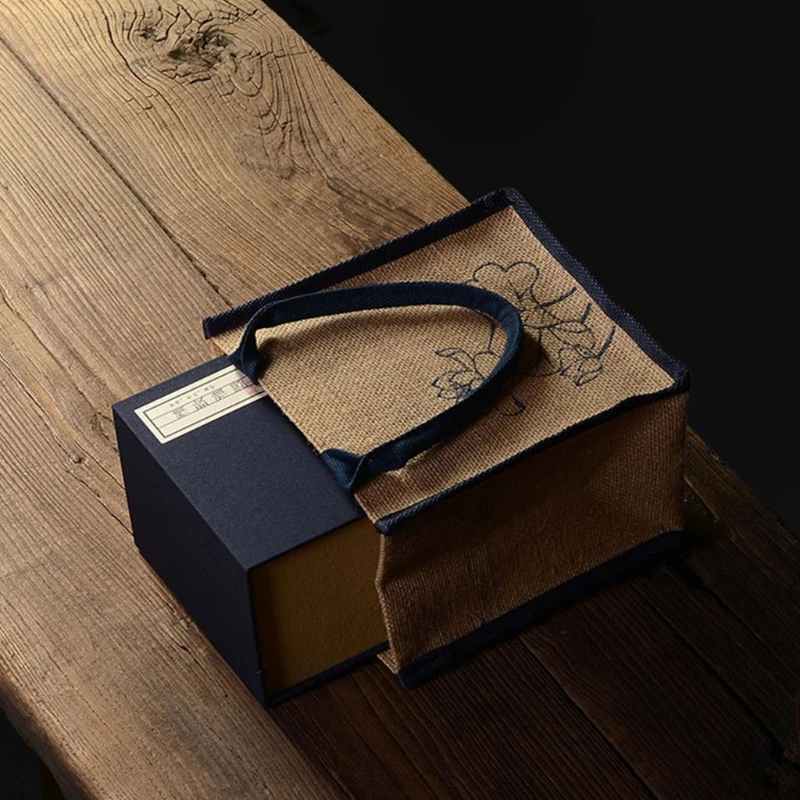 

Многоразовые продуктовые сумки с ручками и принтом в виде цветов из джута G5AE