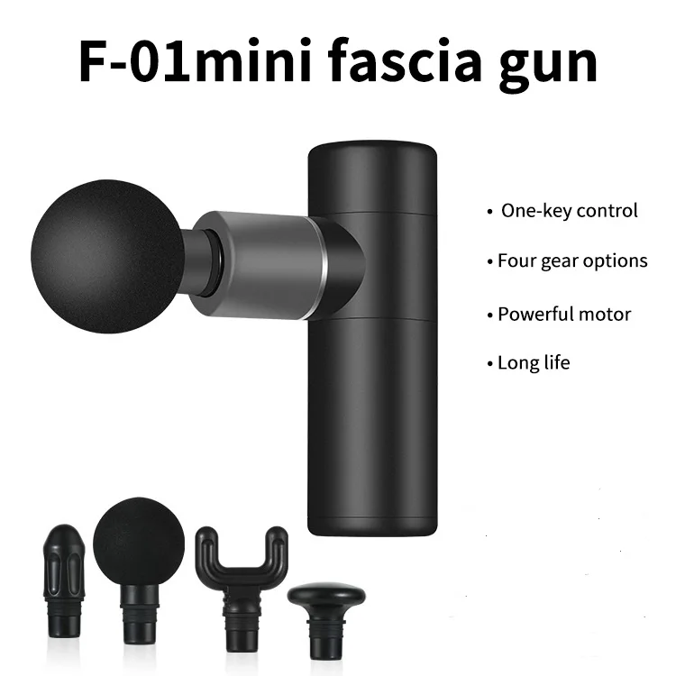 Мини массажер для мышц Электрический Вибрационный тела спортивный глубокой