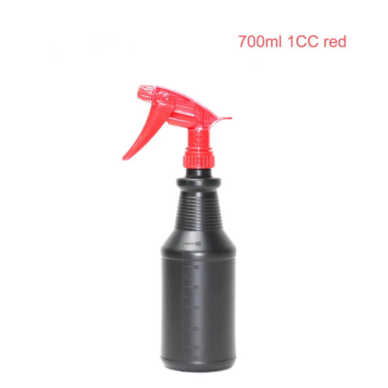 2020 Новинка 700 мл черная пустая бутылка-распылитель профессиональная