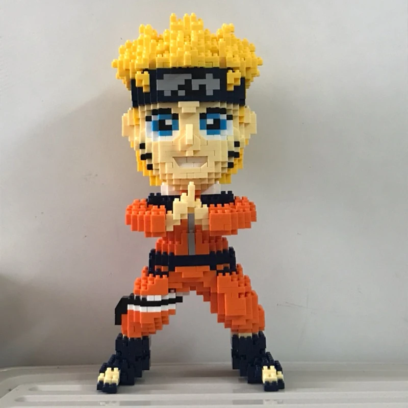 Balody Naruto Ninja Alrale Doraemon Super Mario Sonic Wario Yoshi Luigi Animal Mini Building DIY Алмазные маленькие блоки игрушка без коробки