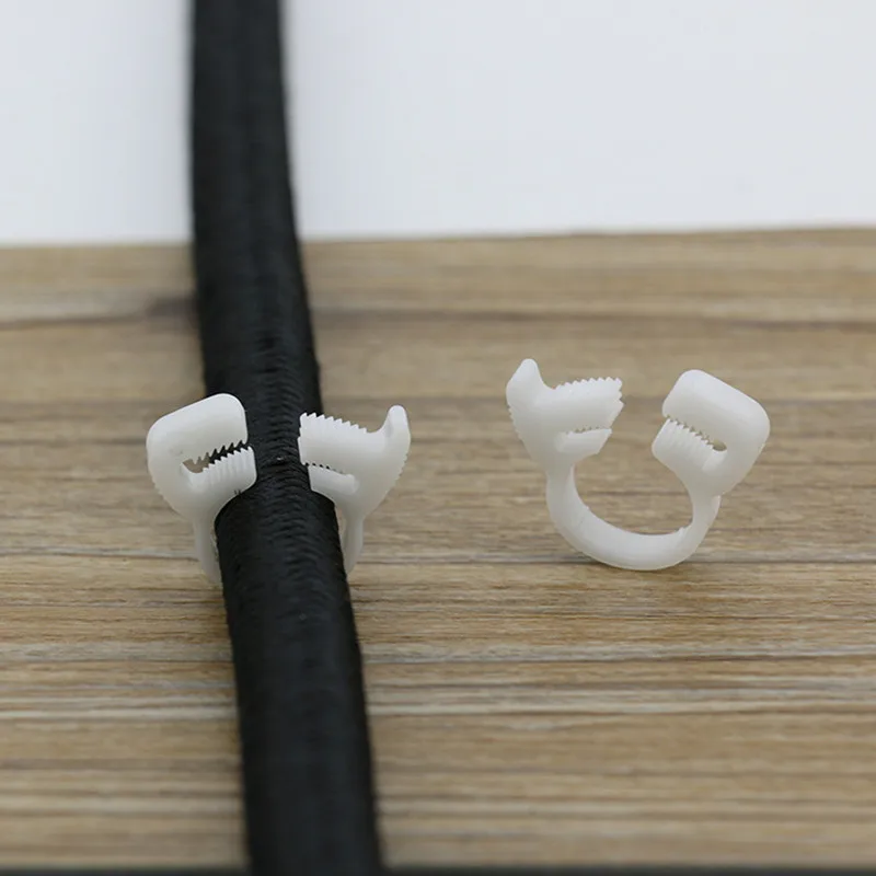 10 шт. пластиковое соединение шлангов фиксированные зажимы Регулируемый зажим