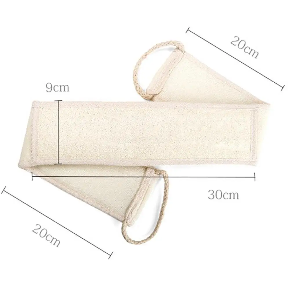

Loofah Long Back Towel Rubbing Bath Brush Double Sided Exfoliating Back Body Scrubber Body Skin Care Rubbing Bathroom Supplies