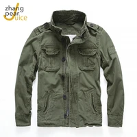military tactical jacket coat men army green windbreaker clothes jacket male camo pockets outerwear jacket coat for men cotton