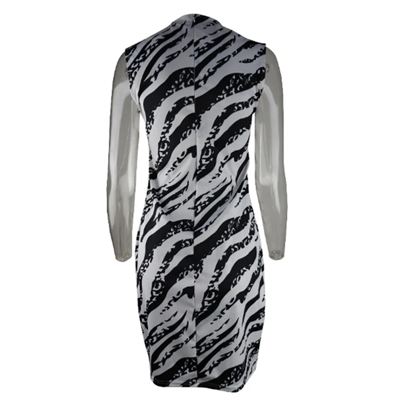 

Women's Summer Dress Ladies Sexy Stripe Print Sleeveless Mini Dress Fashion Bodycon Dresses Elegant Women Sexy Dresses 2021 NEW