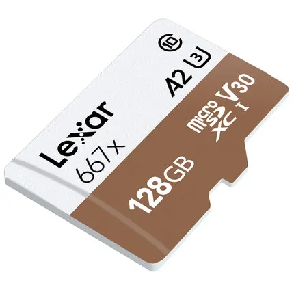 Lexar 128 Гб Micro SD SDXC UHS-I карта памяти высокая скорость до 100 м/с класс 10 667x картао де Мемория TF/sd флэш-карта