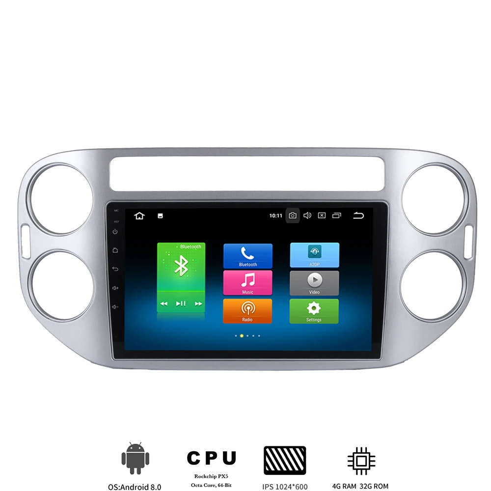 

Android 9,0 автомобильное радио для Volkswagen Tiguan 2010 2011 2012 2013 2014 2015 GPS Navi Octa Core 2.5D IPS экран 4 Гб Ram MP3