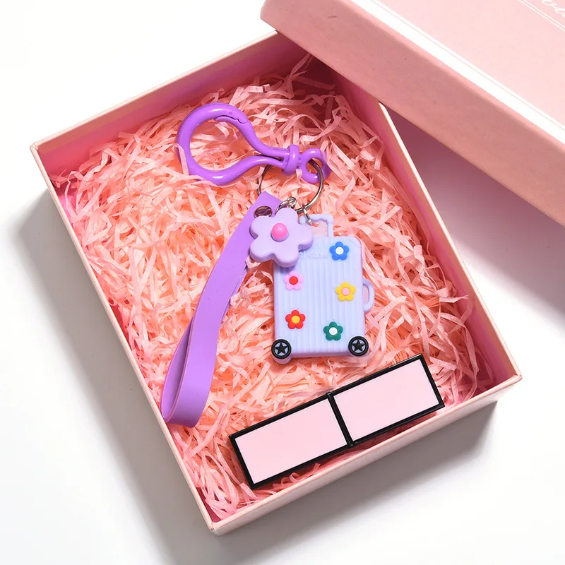 Мультфильм багаж брелок Подвеска креативный автомобиль сумка девушка подарок