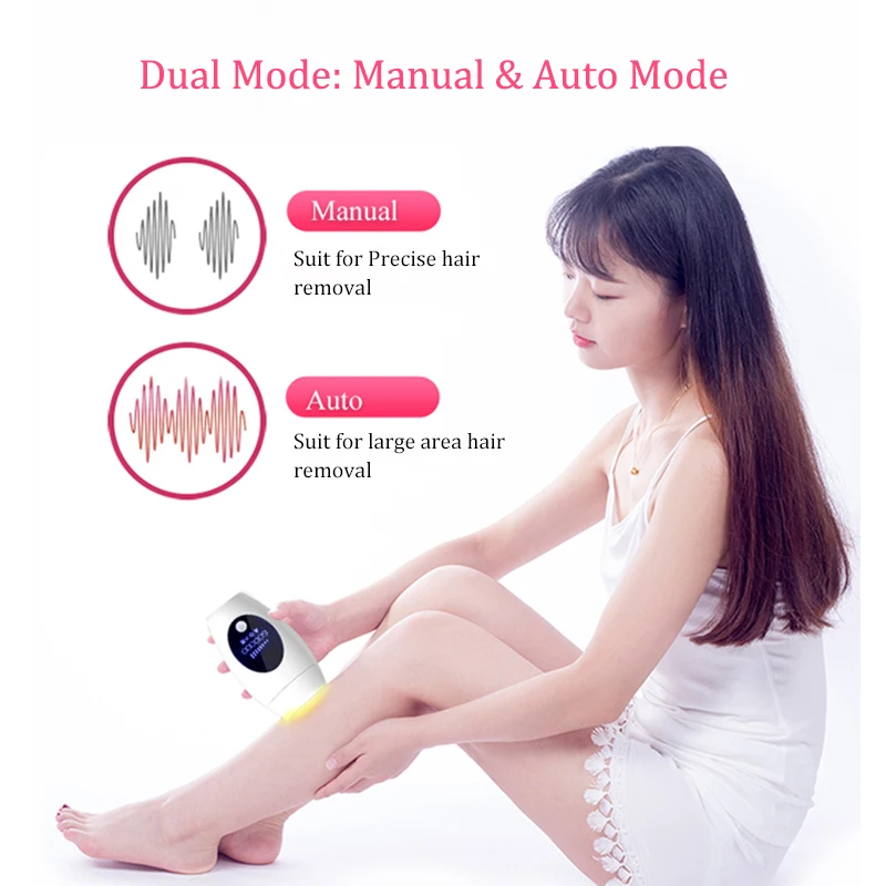 Профессиональный IPL лазер для эпиляции депилятор лазерный с ЖК дисплеем 600000