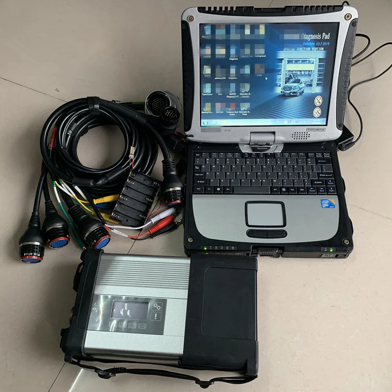 Компактный Диагностический инструмент MB SD C5 Star Diagnosis Sd Connect 5 с программным