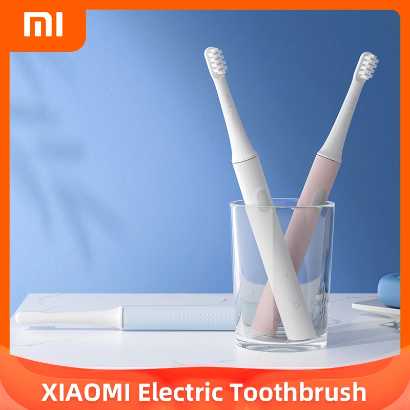 New Xiaomi Mijia Electric Toothbrush T100 Smart Original 2 Speed Sonic Toothbrush Whitening Oral Care Zone Reminder