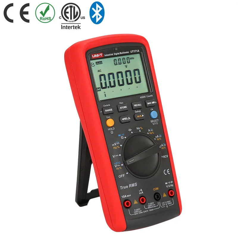 Цифровой мультиметр UNI T UT171A тестер емкости DC/AC V/A Ohm/Hz|digital multimeter|multimeter dccapacitance tester |
