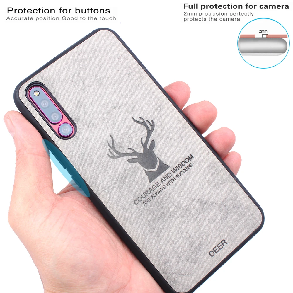 Джинсовый кожаный чехол для Huawei Megic 2 задняя крышка защитный силиконовый с
