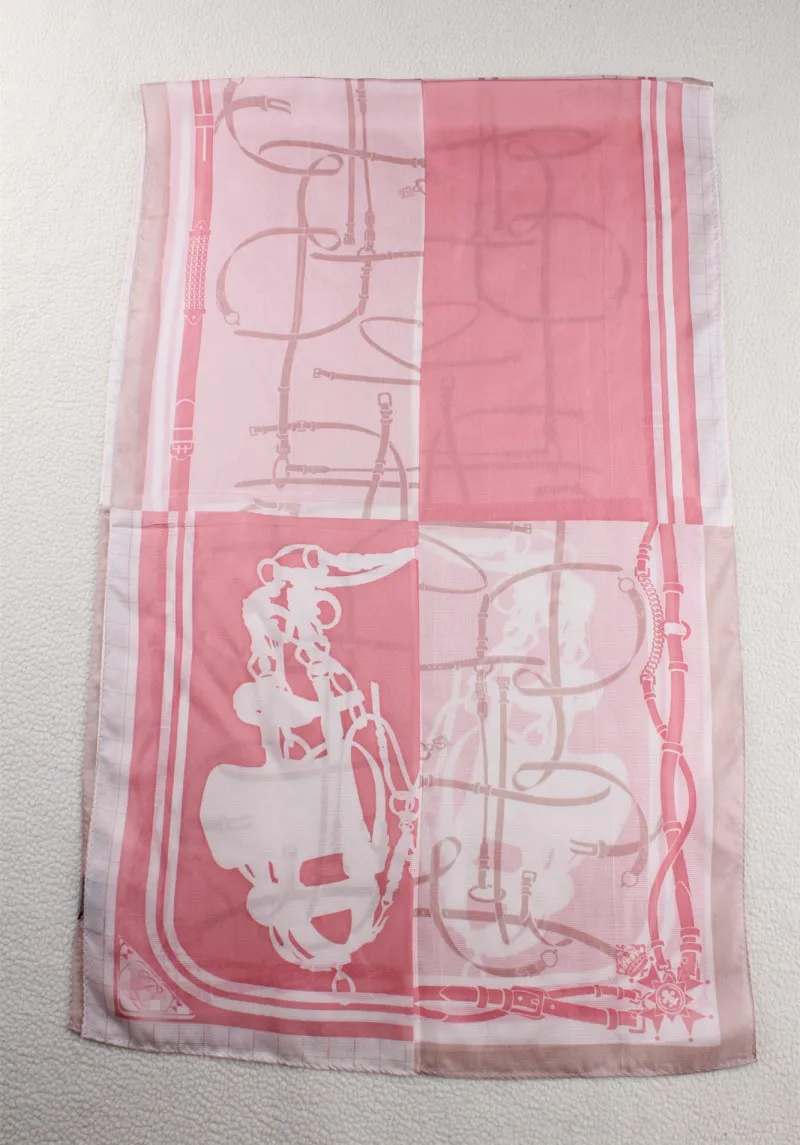 Женский длинный большой шарф из 100% чистого шелка платок с запахом 176X55 69 &quotx 21&quot