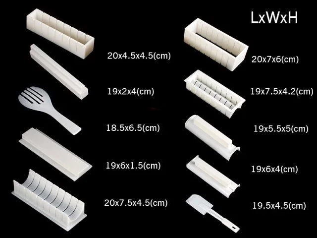 

Multifunctional Sushi Making Tool Sushi Machine Roller Rice Mold Simple Sushi Cooking Chef Kitchen Japanese Sushi Cooking Tool