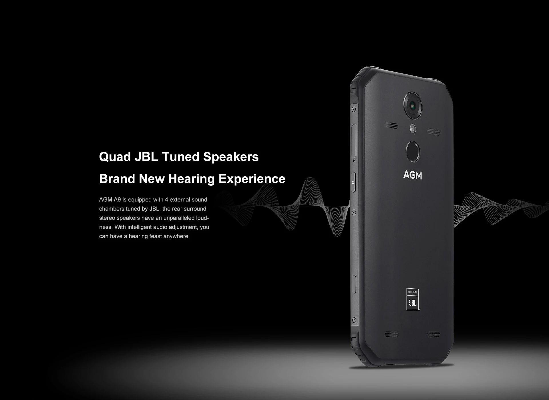 AGM A9 кобрендинг 4G ram 64G rom 5,9" Android 8,1 5400mAh IP68 водонепроницаемый прочный телефон четырехъядерный динамик NFC
