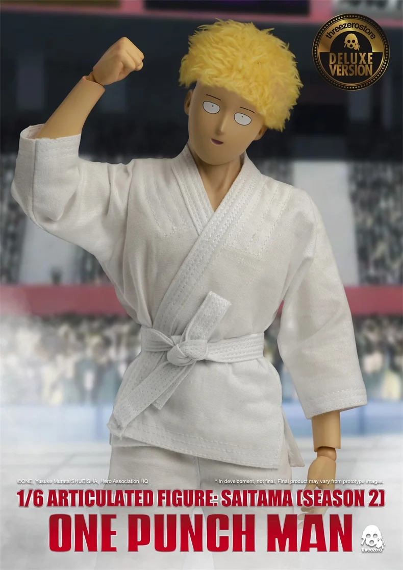 

In Stock 1/6 ThreeZero 3Z0134 ONE PUNCH-MAN Saitama Articulated Figure Saitama Season 2 Full set Action Figure Doll