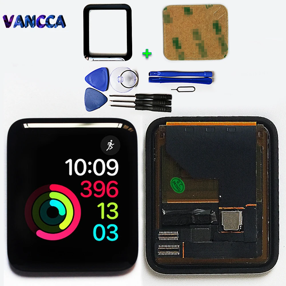 ЖК дисплей Vancca для Apple Watch S1 Sapphire дигитайзер сенсорного экрана серии 1 38 мм стекло в