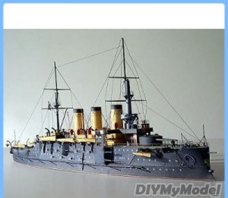 

DIYMyModeI clarс российский военный корабль oslabya DIY Набор бумажных моделей ручной работы игрушка ручной работы пазлы подарок КИНО prop