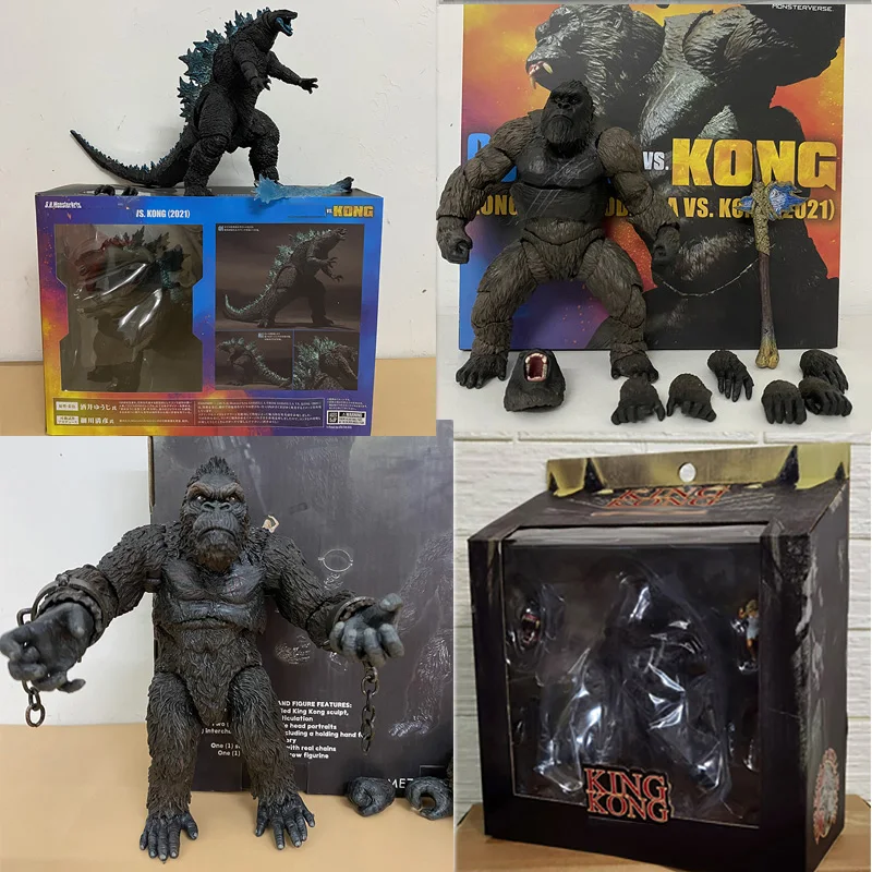

Movie Godzilla VS King Kong Action Figure Kingkong Shin Gojira Figurine Collection Model Toy Gift