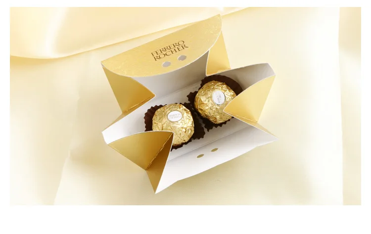 Свадебные сувениры и подарки бумажная коробка для конфет будущей матери Ferrero Rock