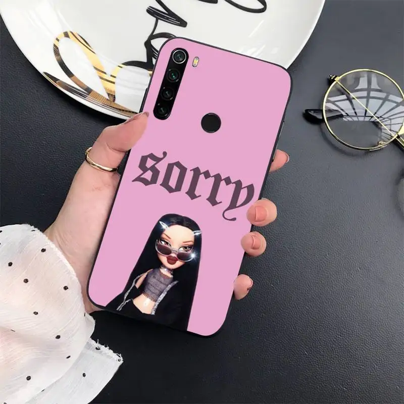 

Fashion Brand Doll Bratz pink sexy Phone Case For Xiaomi Redmi 7 8 9t a3Pro 9se k20 mi8 max3 lite 9 note 9s 10 pro