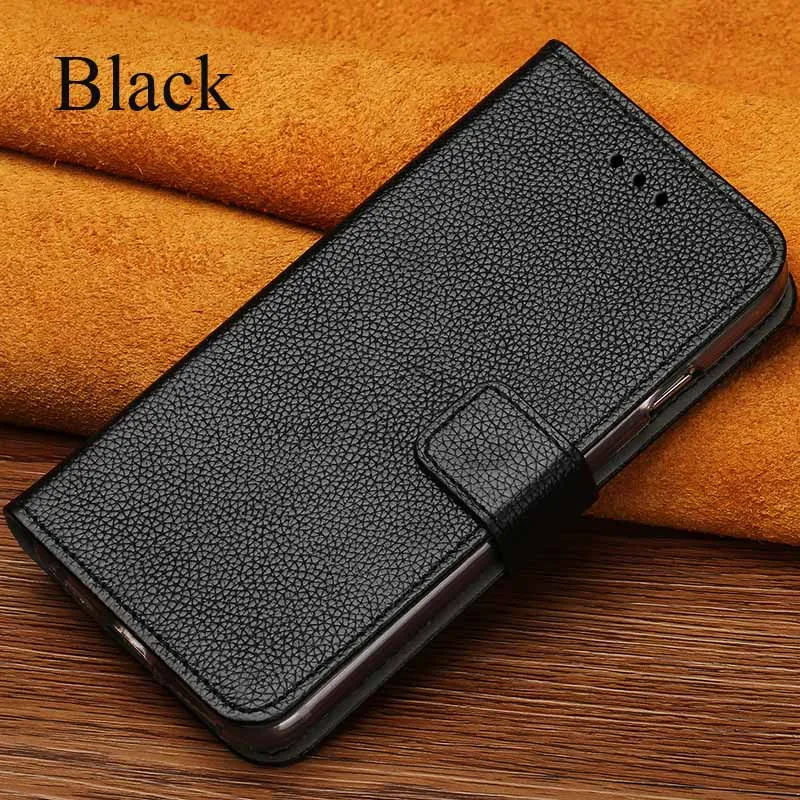 Black Откидной Чехол для Huawei P10 P20 P30 Lite mate 10 20 lite Pro Y6 Y7 Y9 P Smart чехол из воловьей кожи для Honor 7X8X9X10 20 lite - Цвет: Black