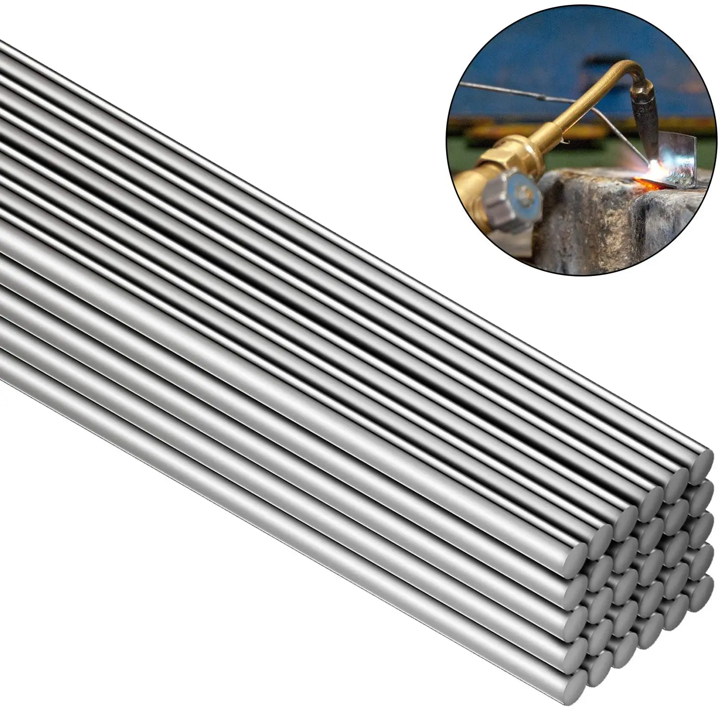 10/20/50 шт. алюминиевый раствор сварочные стержни с флюсовой проволокой паяльный