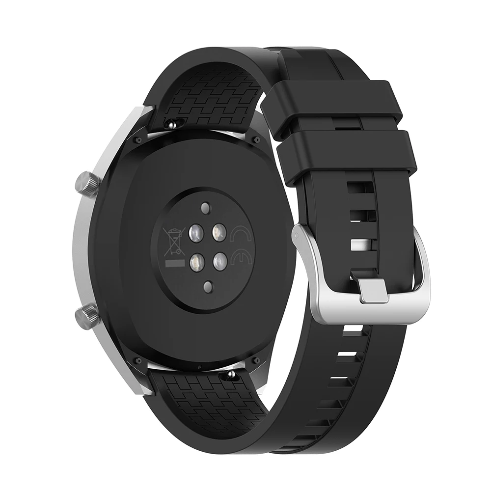 Силиконовый ремешок для часов Huawei Watch GT 2e спортивный на запястье GT2 / 46 мм браслет