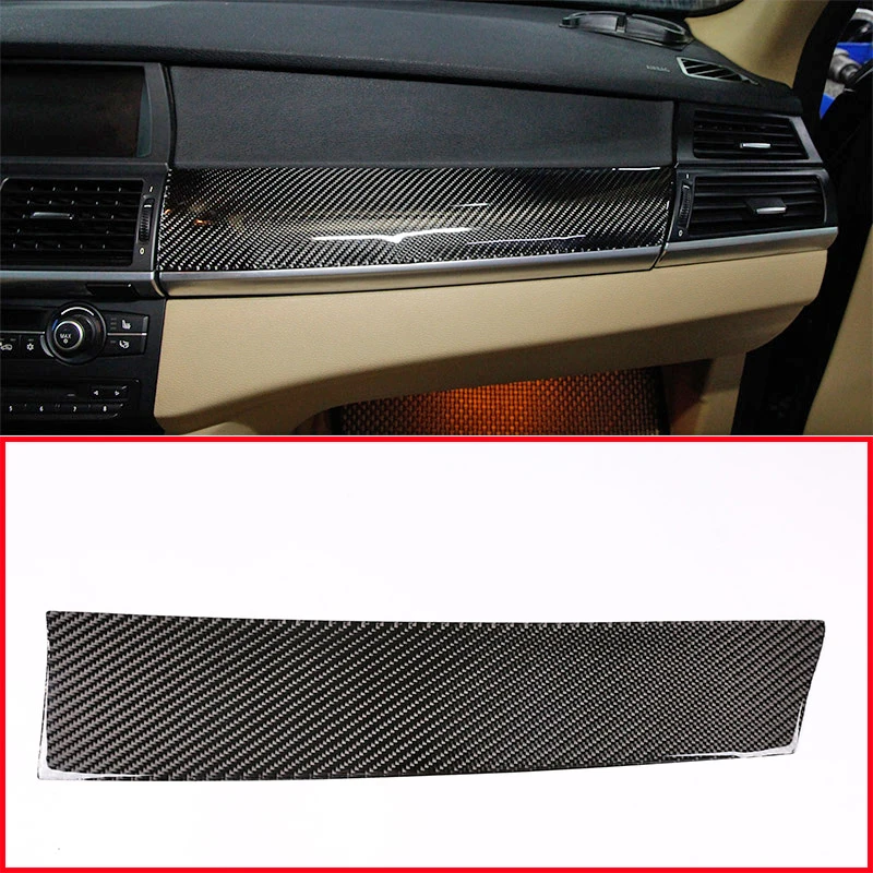 Мягкое углеродное волокно наклейка на панель пассажирской панели аксессуар для