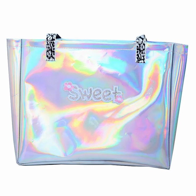 Дизайнерская женская сумка модная вместительная пляжная для покупок милая