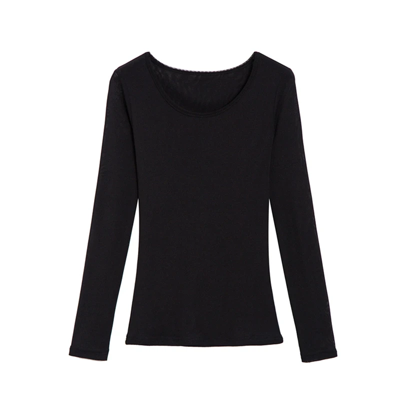 

Autumn Women's Clothing Office Lady Mesh T Shirt Sexy Feminine T-shirt Long Sleeve Shirt Female Fashion T-shirt Plus Size XXXL