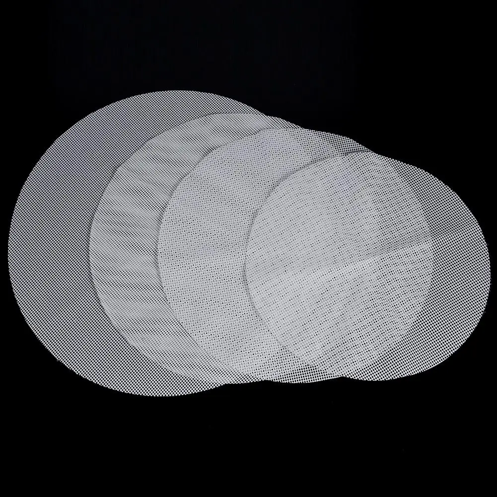 8 размеров Круглый антипригарный силиконовый коврик для Пароварки белый Dim Sum