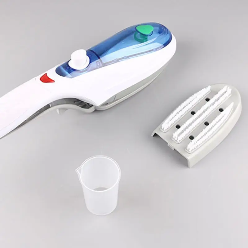 

808F 1PCS Hand-held Hanging Machine Mini Portable Steam Brush Fabric Laundry Cloth Wrinkle Brush Steamer Electric Steam Iron