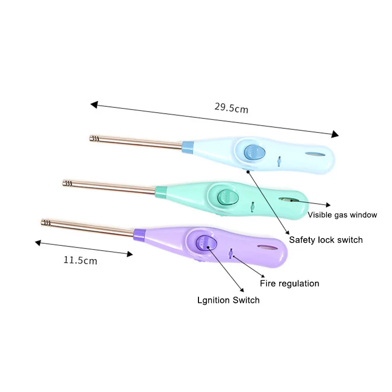 Длинный кухонный воспламенитель природный газ сигаретная свеча розжиг