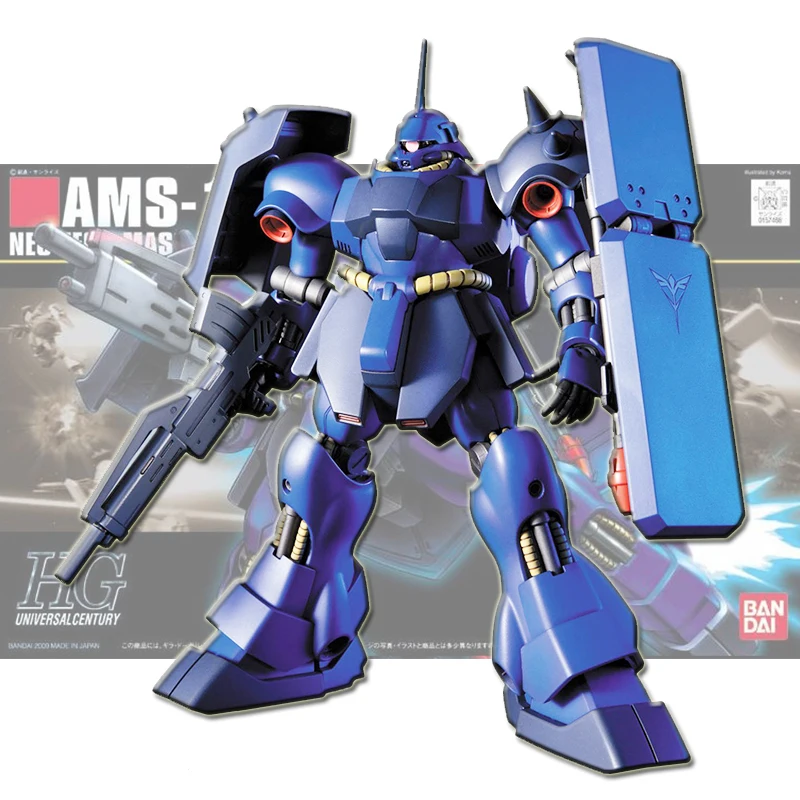 Оригинальный Bandai HG HGUC 092 1/144 посвящённый Girardeau Garule de Garez Gundam Assembly Action Figureals Model