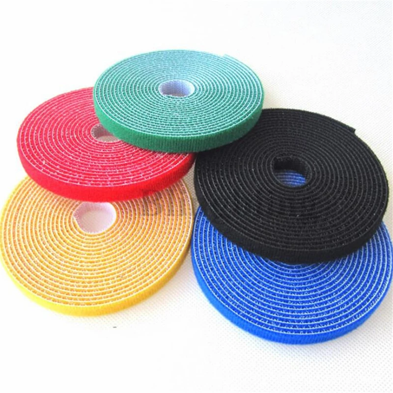 25 м липучка самоклеющаяся изолента петля оптовая продажа сильная крепежа