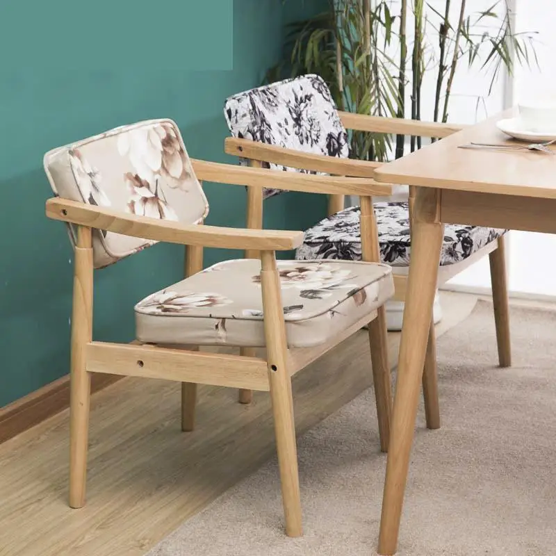 Airsnormic обеденный стул кресло из цельного дерева домашний стол простой креативный