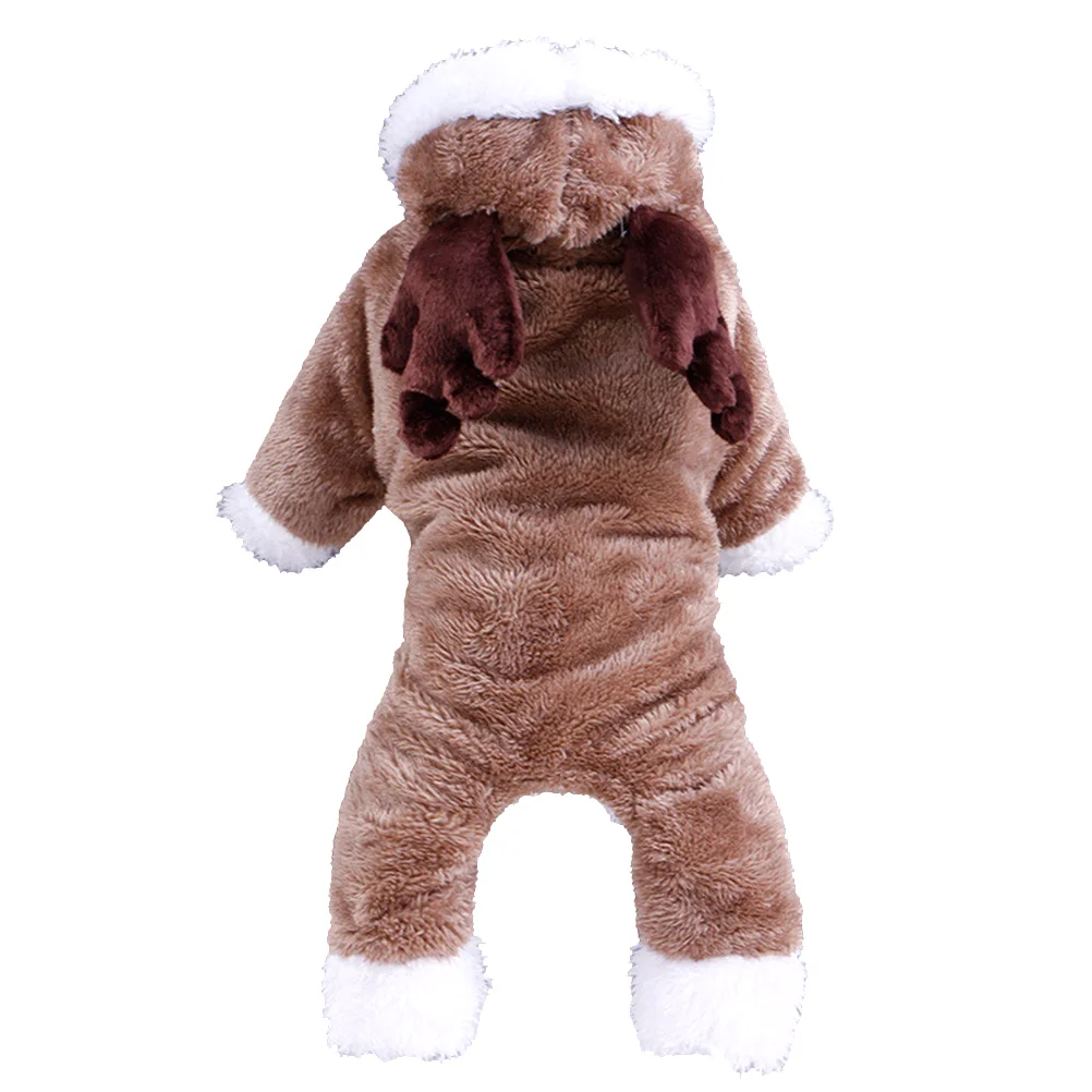 

Костюм Собаки, кролика, кролика, зайчика, женская одежда, осенне-зимнее платье, размер XS (кофейный)