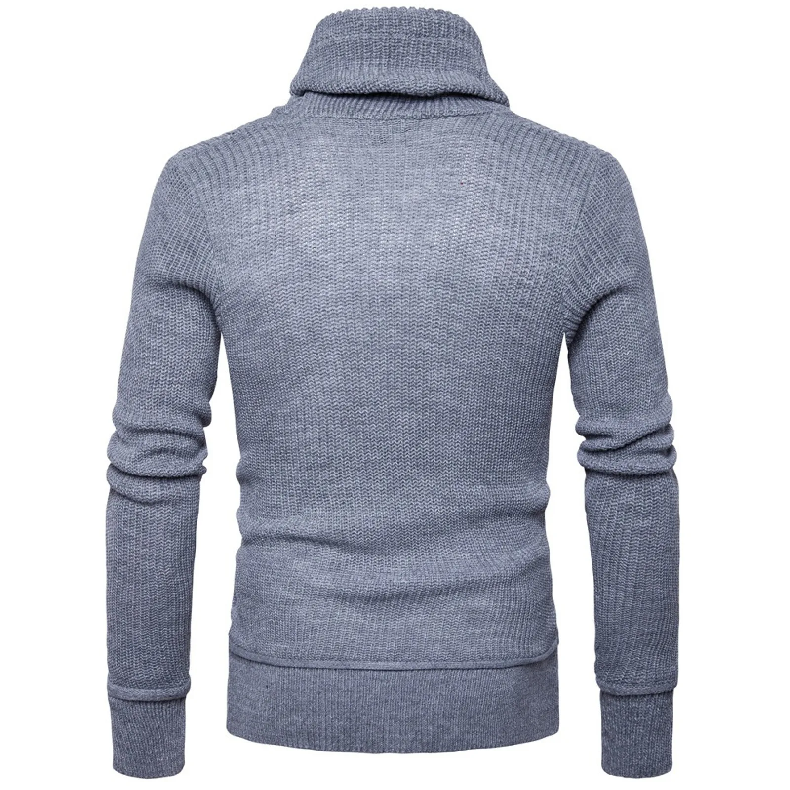 

Mens Slim Pullover Roupas Christmas Fit Sweater Sleeve Clothing Tops Turtleneck Men Sweater Casual Long Masculinas Pullovers Pul