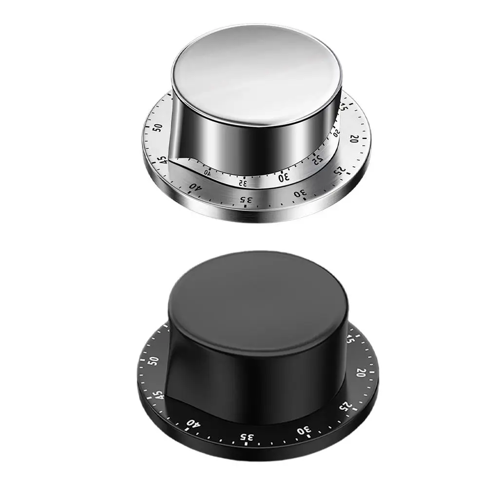 

Кухонный таймер из нержавеющей стали, таймер для приготовления пищи, приспособление, таймер для дома, фитнеса, встречи, выпечки