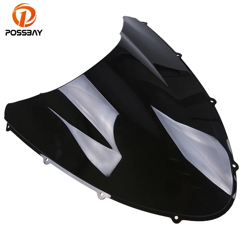 Posbay мотоциклетные ABS ветровые дефлекторы лобовое стекло двойной пузырь для Ducati 848