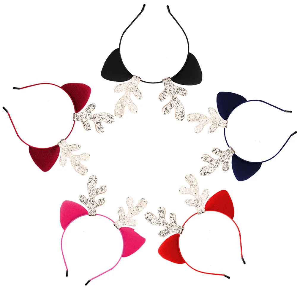 Аксессуары для девочек в виде оленей и кошачьих ушек | Дом сад