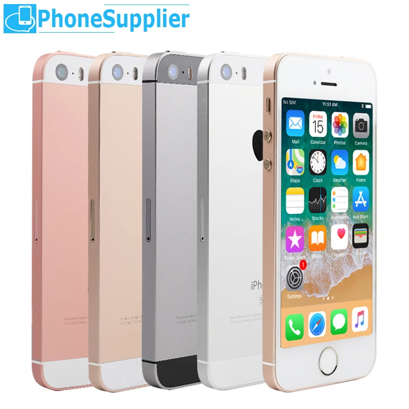 Оригинальный Apple iPhone SE 4G LTE мобильный телефон 16 Гб/32 ГБ/64 Гб rom A9 двухъядерный 12MP