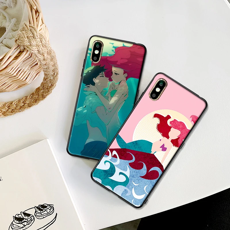 Soft TPU Silicone For Xiaomi Redmi pro 6 7 Note 4X 5A Mermaid Princess 16G 32G GO 7A K20 5 8 Pro | Мобильные телефоны и