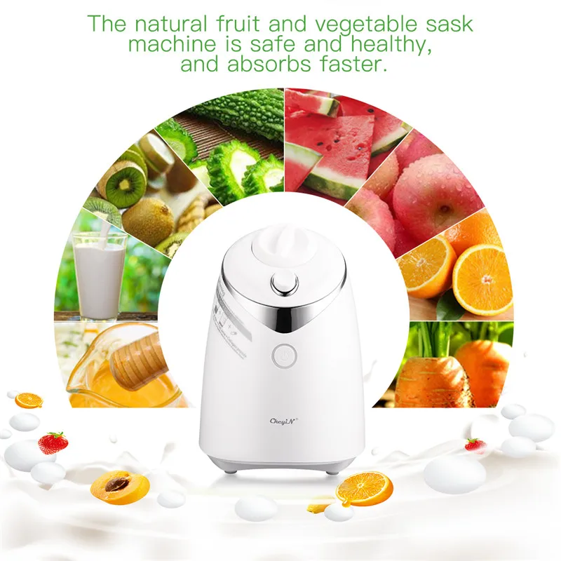 

Intelligent DIY Fruit Natural Vegetable Face Mask Maker Self-Made Beauty Instrument Facial Spa oil Collagen Moisture Whitening