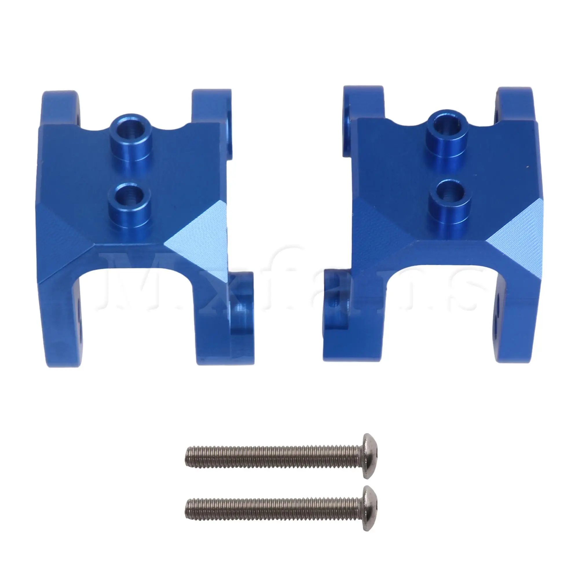 

2Pcs RC Car 1:8 Blue Metal Front Lower Shock Mount Replacement for LOSI