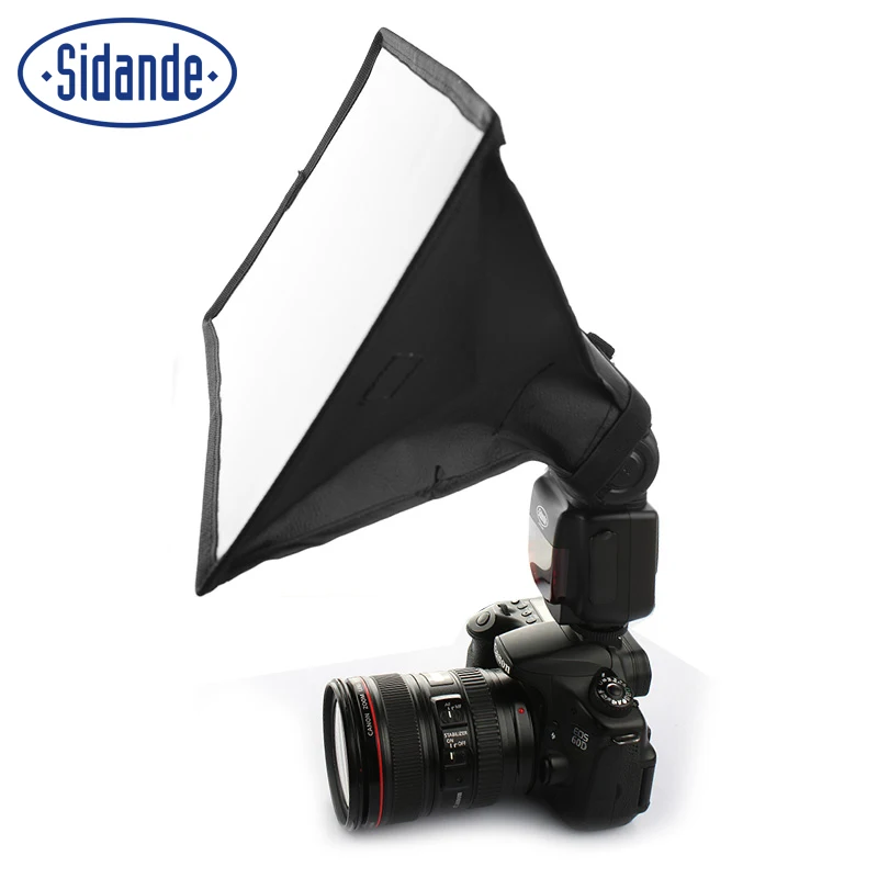 Sidande 15x17 см портативный мини рассеиватель софтбокс для Canon Nikon Samsung DSLR Speedlite вспышка
