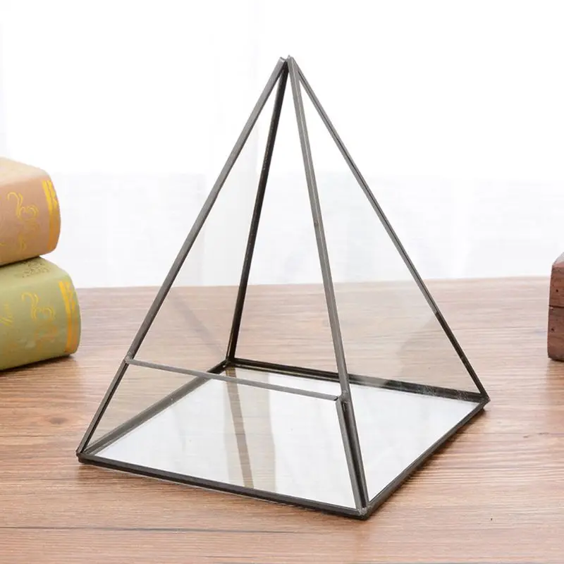 Современный стеклянный террариум ящик для хранения держатель ювелирных изделий