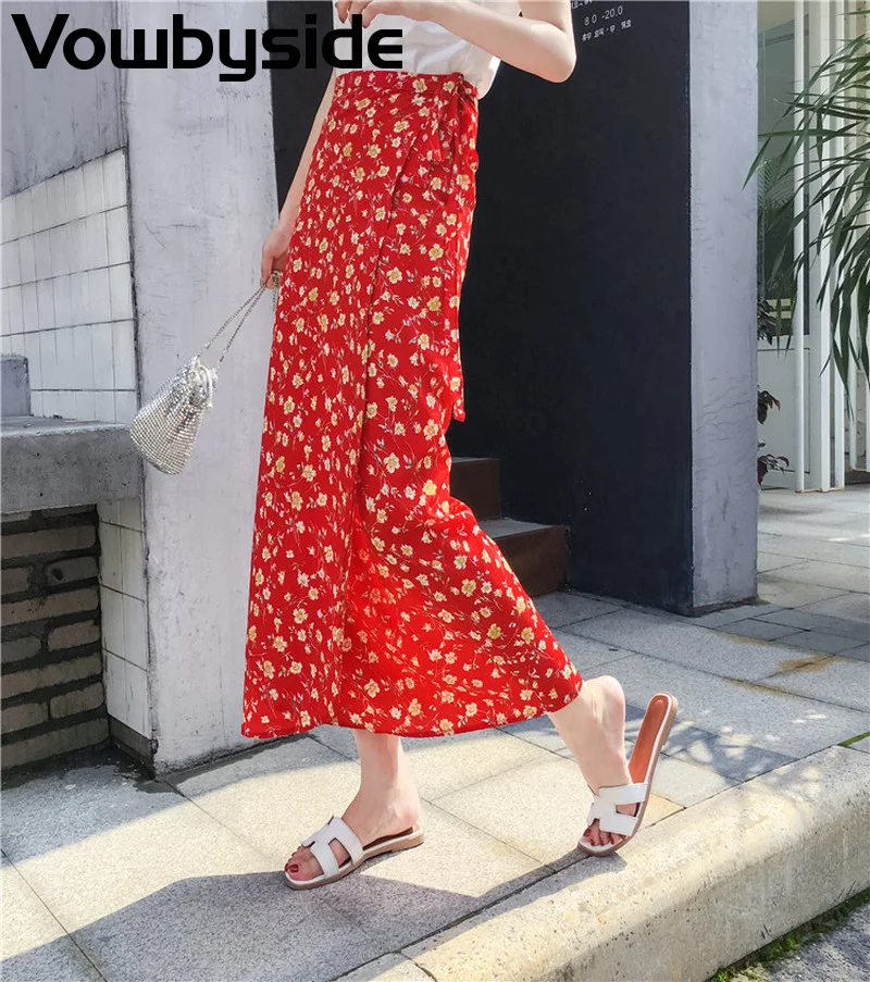 

Summer New Ins Fashion Floral Beach Holiday Lace Up Large Size Mid-calf Long Skirt Multiple Colour Tube Top Dress